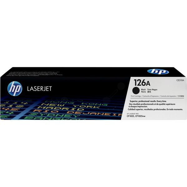 HP CE310A/126A Toner black, 1.200 pages ISO/IEC 19798 for HP LJ Pro CP 1025