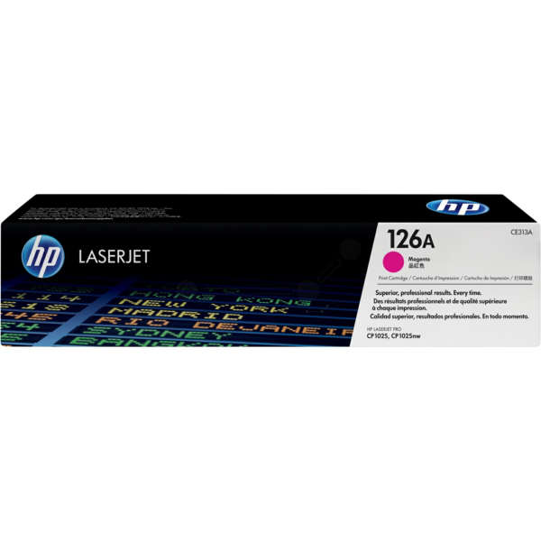 picture HP CE313A/126A Toner magenta, 1.000 pages ISO/IEC 19798 for HP LJ Pro CP 1025
