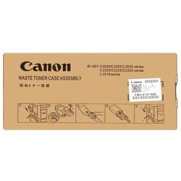 picture Canon FM3-8137-000 Toner waste box, 15.000 pages for Canon IR C 2020