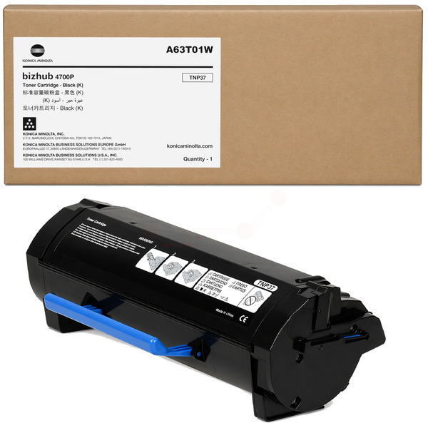 Konica Minolta A63T01W/TNP-37 Toner-kit black, 20.000 pages for KM bizhub 4700 P