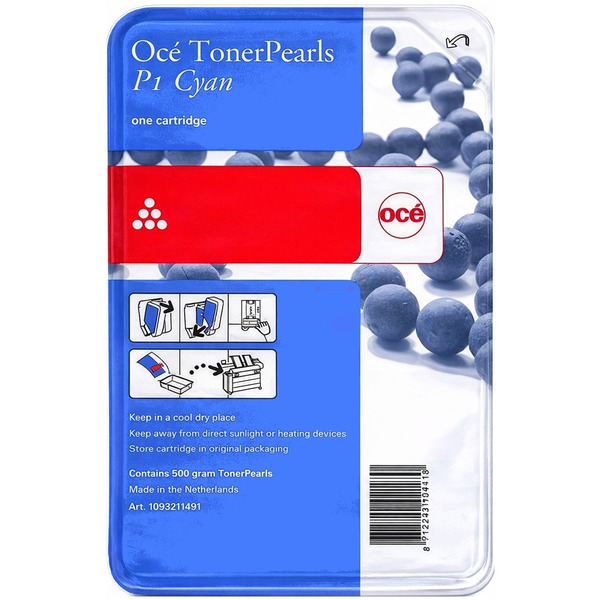 OCE 106.001.1491/P1 Toner cyan 500 grams for OCE Colorwave 600