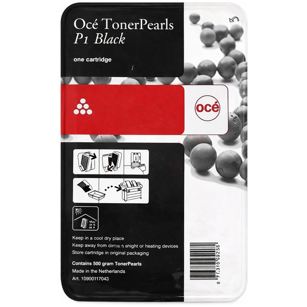 OCE 106.001.1493/P1 Toner black 500 grams for OCE Colorwave 600