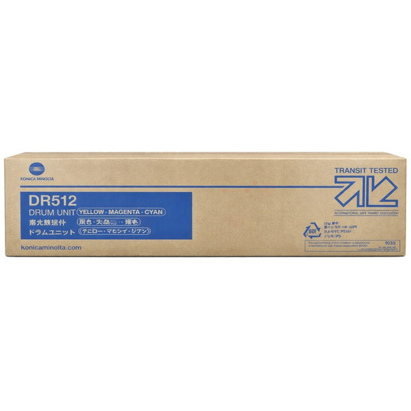 Konica Minolta A2XN0TD/DR-512 Drum kit color, 1x75.000 pages Pack=1 for KM bizhub C 224/454