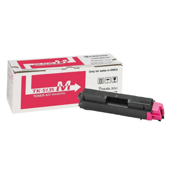 Kyocera 1T02PABNL0/TK-5135M Toner-kit magenta, 5.000 pages/5% for KM TASKalfa 265 ci