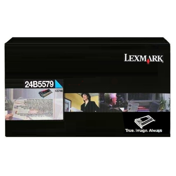 picture Lexmark 24B5579 Toner cartridge cyan, 10.000 pages for Lexmark CS 748