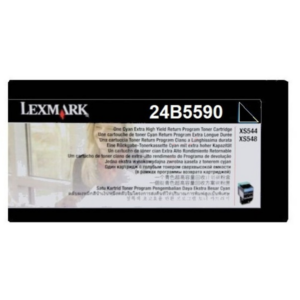 Lexmark 24B5590 Toner cartridge black return program, 6.000 pages for Lexmark XS 544