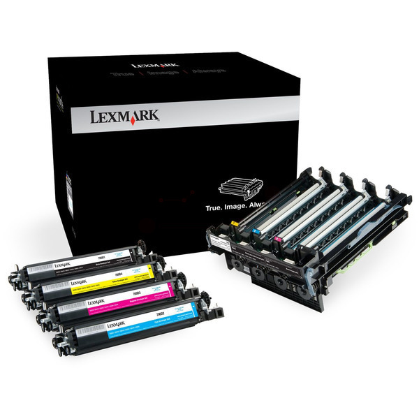 Lexmark 70C0Z50/700Z5 Drum kit black + color, 40.000 pages/5% for Lexmark C 2132/CS 310/CS 317/CX 310/CX 410