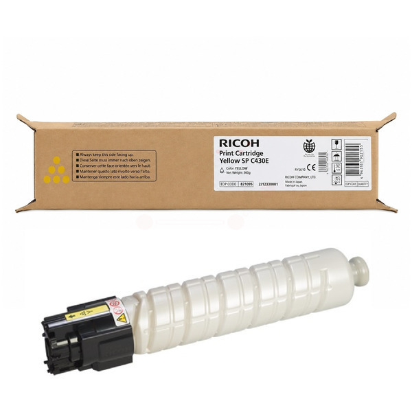 picture Ricoh 821075/SPC430E Toner yellow, 24.000 pages ISO/IEC 19798 for Ricoh Aficio SP C 430