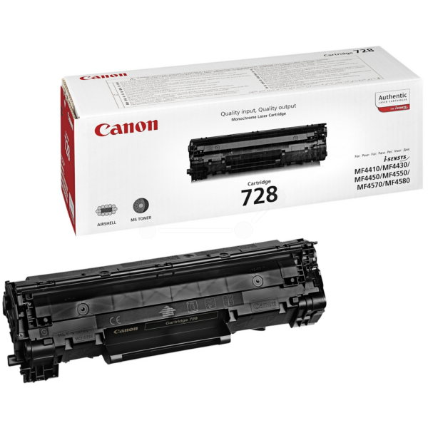 Canon 3500B002/728 Toner cartridge black, 2.100 pages ISO/IEC 19752 for Canon MF 4410