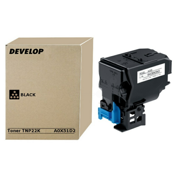 picture Develop A0X51D2/TNP-22K Toner black, 6.000 pages/5% for Develop Ineo + 35