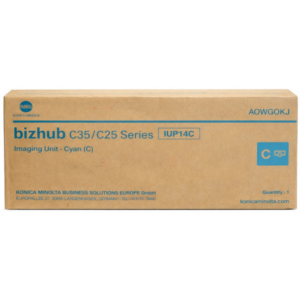 Konica Minolta A0WG0KJ/IUP-14C Drum kit cyan, 20.000 pages for KM bizhub C 25/35