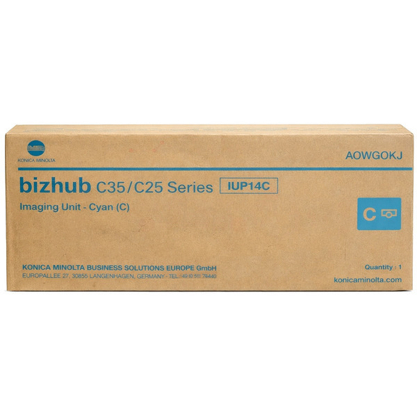 Konica Minolta A0WG0KJ/IUP-14C Drum kit cyan, 20.000 pages for KM bizhub C 25/35