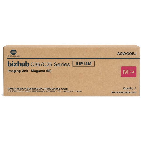 Konica Minolta A0WG0EJ/IUP-14M Drum kit magenta, 20.000 pages for KM bizhub C 25/35