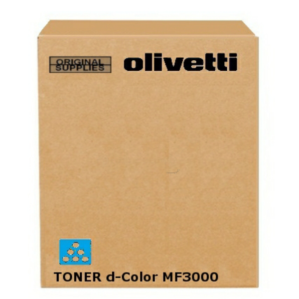 Olivetti B0892 Toner cyan, 4.500 pages/5% for Olivetti d-Color MF 3000