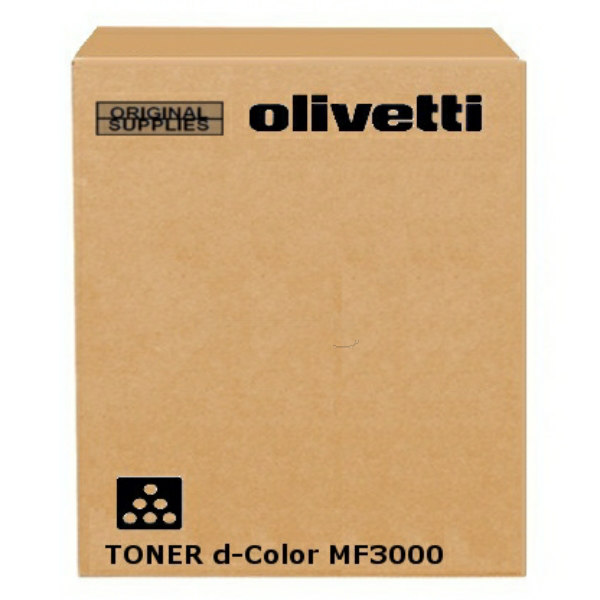 Olivetti B0891 Toner black, 5.200 pages/5% for Olivetti d-Color MF 3000