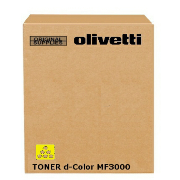 Olivetti B0894 Toner yellow, 4.500 pages/5% for Olivetti d-Color MF 3000