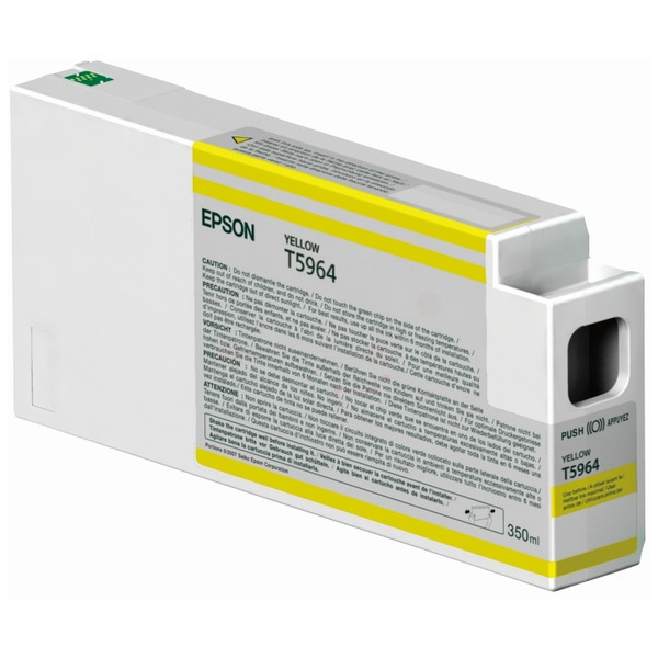Epson C13T596400/T5964 Ink cartridge yellow 350ml for Epson Stylus Pro WT 7900/7700/7890/7900