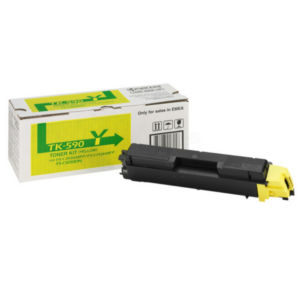 Kyocera 1T02KVANL0/TK-590Y Toner-kit yellow, 5.000 pages ISO/IEC 19798 for Kyocera FS-C 2026