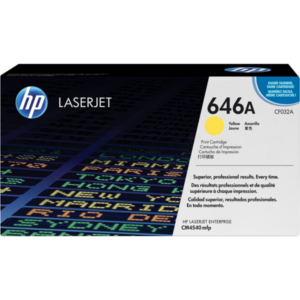 picture HP CF032A/646A Toner cartridge yellow, 12.500 pages/5% for HP CLJ CM 4540