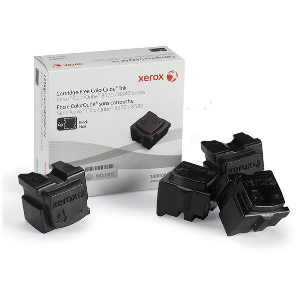 picture Xerox 108R00935 Dry ink in color-stix black, 4x8.600 pages Pack=4 for Xerox ColorQube 8570