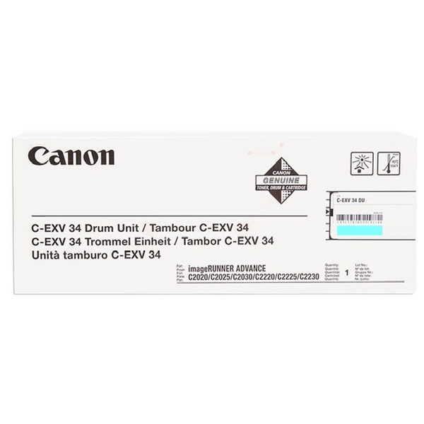 picture Canon 3787B003/C-EXV34 Drum kit cyan, 36.000 pages for Canon IR C 2020/2100