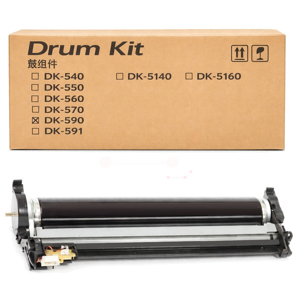 picture Kyocera 302KV93014/DK-590 Drum kit, 200.000 pages ISO/IEC 19798 for FS-C 2026 MFP/ MFP plus/ 2126 MFP/ MFP plus/ 5250 DN