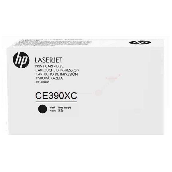 HP CE390XC/90X Toner cartridge black Contract, 24.000 pages ISO/IEC 19752 for HP LaserJet M 4555/602