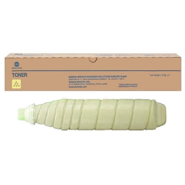 Konica Minolta A1DY250/TN-615Y Toner yellow, 60.000 pages/5% for KM bizhub Press C 8000