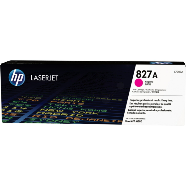 HP CF303A/827A Toner magenta, 32.000 pages ISO/IEC 19798 for HP Color LaserJet M 880