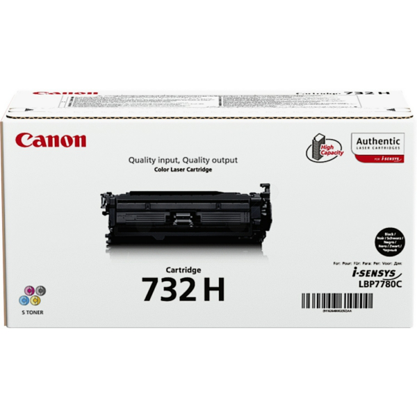 picture Canon 6264B002/732H Toner cartridge black, 12.000 pages ISO/IEC 19798 for Canon LBP-5480/7780