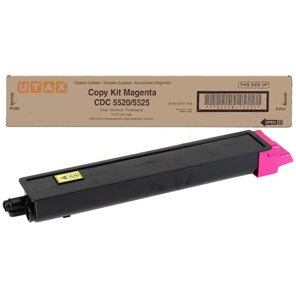Utax 652511014 Toner magenta, 6.000 pages for TA DCC 6520