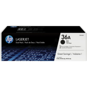 picture HP CB436AD/36A Toner cartridge black twin pack, 2x2.000 pages/5% Pack=2 for HP LaserJet P 1505