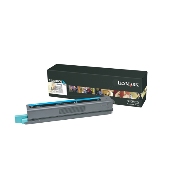 Lexmark C925H2CG Toner-kit cyan, 7.500 pages ISO/IEC 19798 for Lexmark C 925