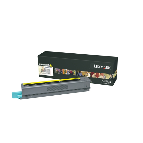 picture Lexmark C925H2YG Toner-kit yellow, 7.500 pages ISO/IEC 19798 for Lexmark C 925