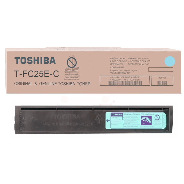 Toshiba 6AJ00000072/T-FC25EC Toner cyan, 26.800 pages/6% for Toshiba E-Studio 2040 C
