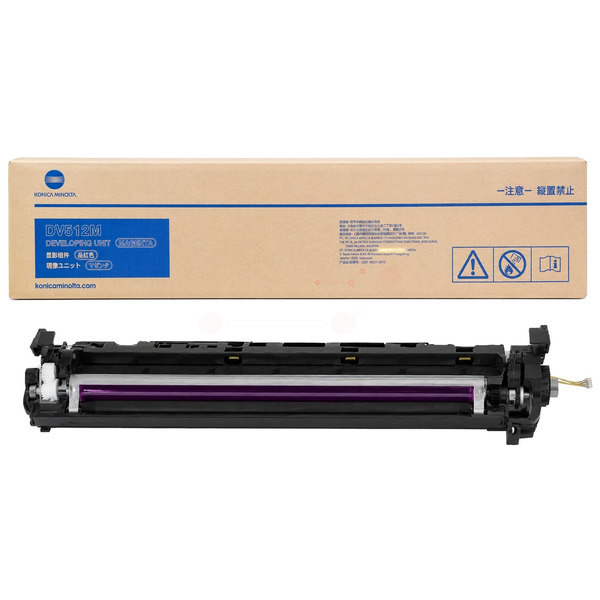 Konica Minolta A2XN0ED/DV-512M Developer magenta, 600.000 pages for KM Bizhub C 224/454