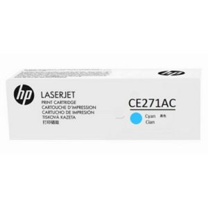 picture HP CE271AC/650A Toner cartridge cyan Contract, 15.000 pages ISO/IEC 19798 for HP CLJ CP 5525