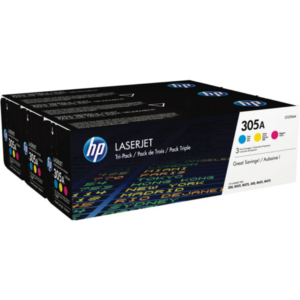 HP CF370AM/305A Toner cartridge MultiPack C,M,Y, 3x2.600 pages ISO/IEC 19798 Pack=3 for HP LaserJet M 375