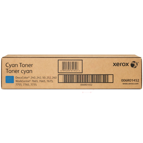 Xerox 006R01452 Toner cyan, 2x34.000 pages/5% Pack=2 for Xerox DC 240/WC 7755