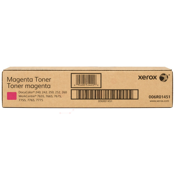 Xerox 006R01451 Toner magenta, 2x34.000 pages/5% Pack=2 for Xerox DC 240/WC 7755