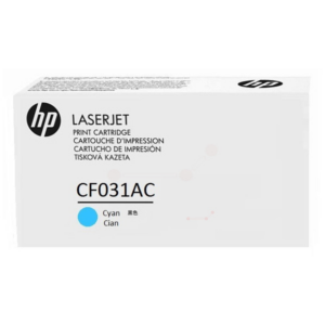 HP CF031AC/646A Toner cartridge cyan Contract, 12.500 pages/5% for HP CLJ CM 4540