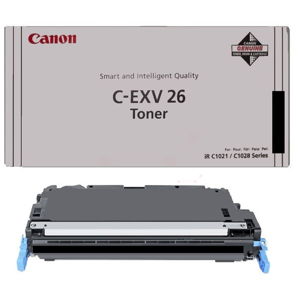 Canon 1660B006/C-EXV26 Toner cartridge black, 6.000 pages/5% for Canon iR C 1022
