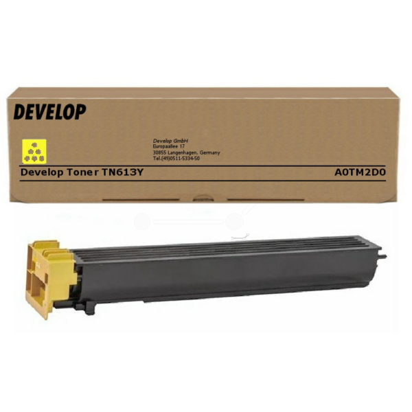 Develop A0TM2D0/TN-613Y Toner yellow, 30.000 pages for Develop Ineo + 452/552