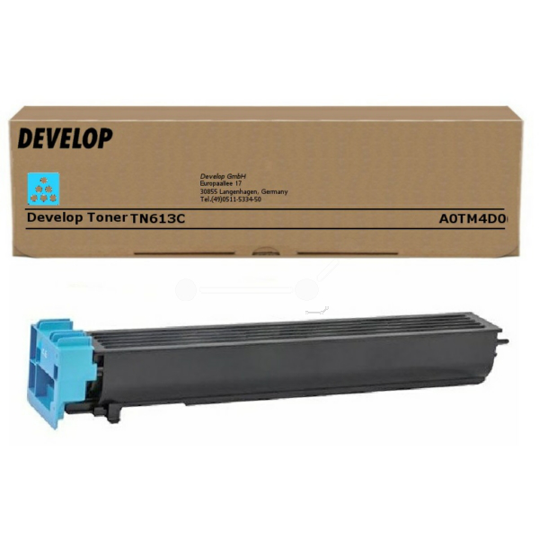 Develop A0TM4D0/TN-613C Toner cyan, 30.000 pages for Develop Ineo + 452/552