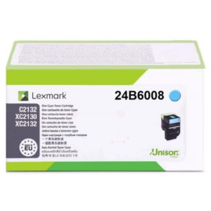 Lexmark 24B6008 Toner cyan, 3.000 pages for Lexmark C 2132