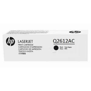 HP Q2612AC/12A Toner cartridge black Contract, 2.000 pages ISO/IEC 19752 for Canon LBP-3000