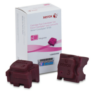 Xerox 108R00996 Dry ink in color-stix magenta, 2x4.200 pages Pack=2 for Xerox ColorQube 8700/8900