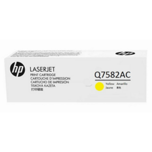picture HP Q7582AC/503A Toner cartridge yellow Contract, 6.000 pages/5% for HP Color LaserJet 3800