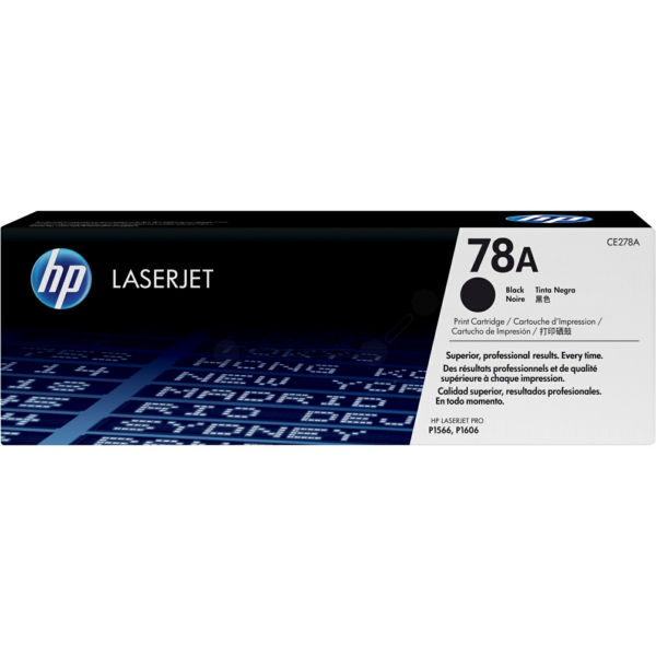 HP CE278A/78A Toner cartridge black, 2.100 pages ISO/IEC 19752 for HP Pro P 1600