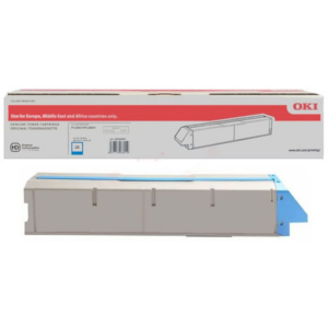 picture OKI 45536555 Toner cyan, 43.000 pages ISO/IEC 19752 for OKI Pro 9431/9541/9542
